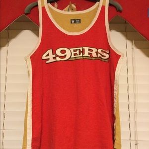 NFL Team Apparel Two tone SF 49ers tank top